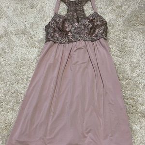 Soma Sexy pink night gown, size large